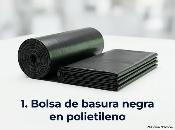 Bolsa basura negra