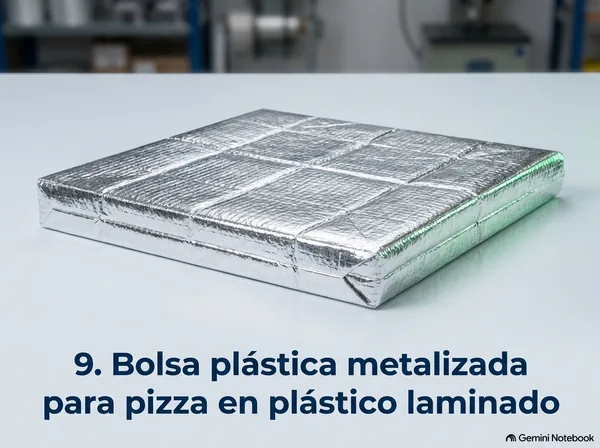 Bolsa metalizada pizza