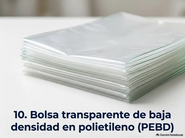 Bolsa transparente PEBD