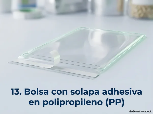 Bolsa solapa adhesiva PP